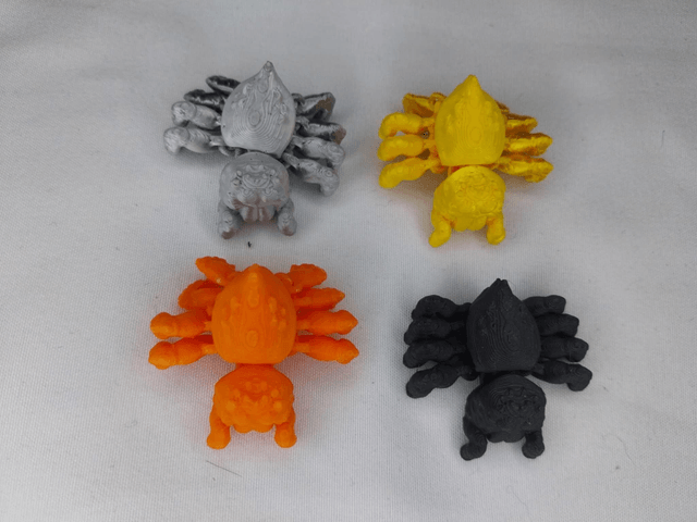 Flipping Spiders